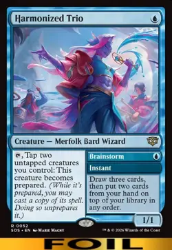 Harmonized Trio ** FOIL ** #52 - Secrets of Strixhaven - NM MTG - Image 1
