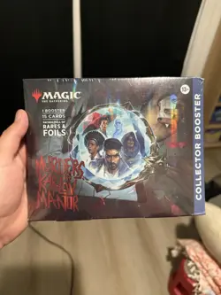 MTG MAGIC THE GATHERING MURDERS AT KARLOV MANOR COLLECTORS BOOSTER PACK - Image 1