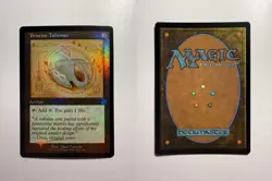 Pristine Talisman (Schematic) 106 MTG Brothers' War: Retro Frame Artifacts Foil - Image 3