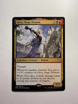 Orca, Siege Demon 37 MTG Commander: Dominaria United - Image 1