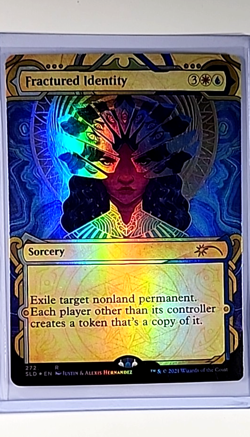 2021 MTG Magic the Gathering SLD Secret Lair Drop Foil #272 Fractured Identity - Image 1