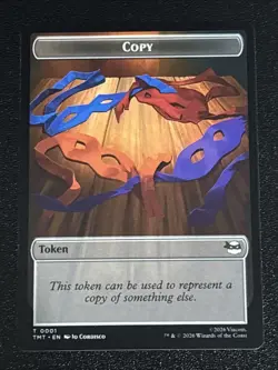 MTG Teenage Mutant Ninja Turtles Dinosaur Soldier/Copy Double-Sided Token 02/01 - Image 2