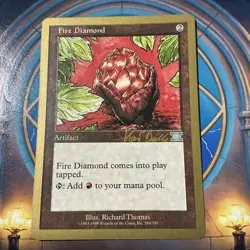 Fire Diamond Kai Budde World Championships 1999 Light Play MTG - Image 1