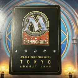 Fire Diamond Kai Budde World Championships 1999 Light Play MTG - Image 2