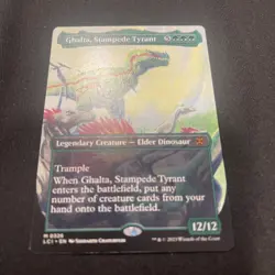 Ghalta, Stampede Tyrant (Borderless) The Lost Caverns of Ixalan Regular - Image 2