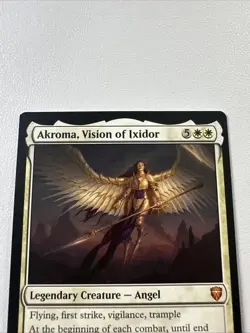 Akroma, Vision Of Ixidor Commander Legends Regular NM - Image 3