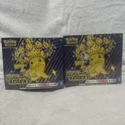 Pokemon TCG Scarlet & Violet Surging Sparks ETB *LOT OF 2* - Image 1