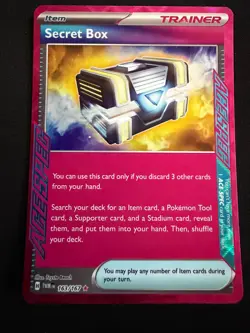 Pokemon Secret Box Ace SPEC Rare Trainer 163/167 Sv06: Twilight Masquerade Holo - Image 1