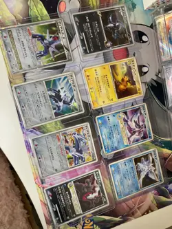 Pokemon japanese mid era lot of 8 cards - palkia Dialga darkrai - Image 1