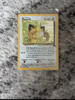 Pokemon TCG Meowth Black Star Promos Holo Card Game Boy Factory SEALED 1999 - Image 2