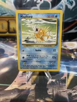 MAGIKARP 35/102 Uncommon Pokemon Card Base Set Unlimited - Image 1