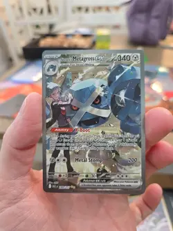 Pokemon TCG | Ascended Heroes | Steven’s Metagross EX 289/217 SIR NEAR MINT - Image 1