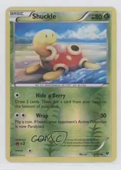 Shuckle Reverse Foil Pokemon XY Fates Collide #1 - Image 1