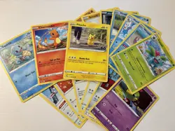 Pokemon Tcg Go Stamped Cards Lot Of 16 Pikachu Charmander - Image 1