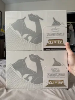 Sealed Pokemon Sword & Shield Charizard Ultra-Premium Collection Box (x2) - Image 1