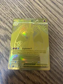 Mega Charizard Y EX 294/217 Gold Hyper Rare, Ascended Heroes, Pokemon TCG (NM) - Image 3