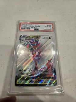 Pokemon Butterfree VMAX 002/189 Swsh03: Darkness Ablaze Holo PSA 10 - Image 2
