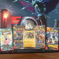 Pokemon Bundle - Raikou Promo with 2x Packs + Journey and Surging Loose Packs - Image 2