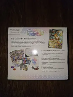 Pokemon Prismatic Evolutions Pokemon Center Sealed ETB Elite Trainer Box - Image 3