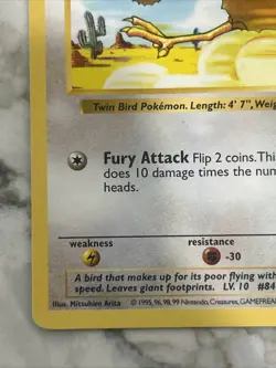 Pokemon TCG Base Set (Shadowless) #048/102 Doduo - Image 4