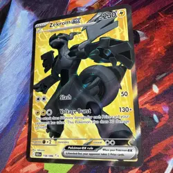 Zekrom EX 158/086 Sv: Black Bolt Ultra Rare Holo Pokemon TCG English - Image 2