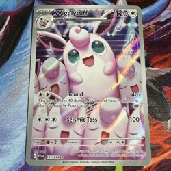 Wigglytuff 105/094 Illustration Rare Pokemon TCG: Phantasmal Flames - Image 1