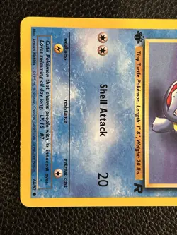Squirtle 68/82 Team Rocket 1st Edition Pokemon TCG - Image 3