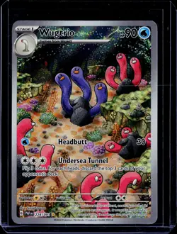 Wugtrio #224/091 SV: Paldean Fates Pokemon - Image 1