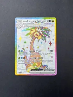 Pokemon - Alolan Exeggutor ex - 225/191 - SV08: Surging Sparks - Holo NM - Image 1
