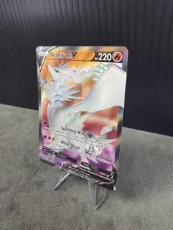 Reshiram V 172/195 Swsh12: Silver Tempest Full Art Ultra Rare Pokemon TCG NM - Image 2