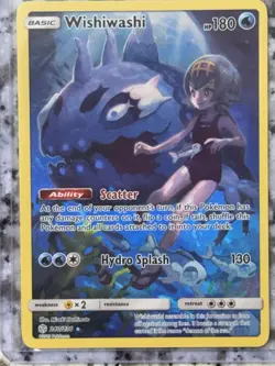 WISHIWASHI 240/236 SECRET RARE COSMIC ECLIPSE POKEMON NEAR MINT - Image 1