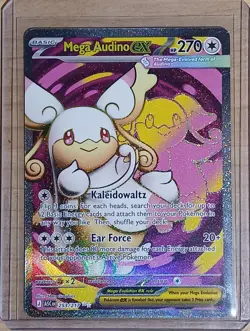 Mega Audino ex 253/217 Ultra Rare ME: Ascended Heroes Pokemon TCG NM - Image 1
