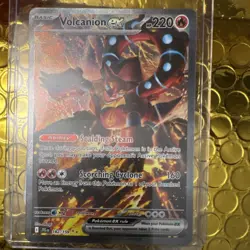 Volcanion Pokemon TCG 182/159 Sv09: Journey Together Holo Rare Basic 220 HP - Image 1