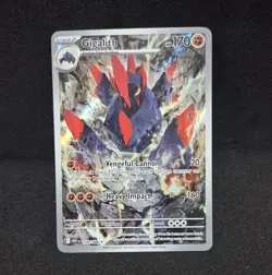 Pokemon TCG Gigalith 129/086 White Flare Holo Illustration Rare - Image 1