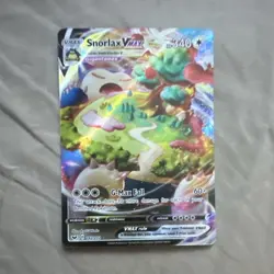 Pokemon TCG Snorlax VMAX 142/202 Sword & Shield Ultra Rare Full Art Holo 340HP - Image 1