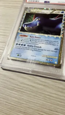 2010 POKEMON HEARTGOLD & SOULSILVER #108 FERALIGATR-HOLO PSA 7 - Image 2