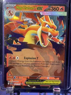 Pokemon 2026 Mega Evolution – Ascended Heroes Mega Charizard Y EX #22/217 - Image 1