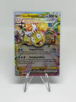 Alolan Exeggutor EX 133/191 SVP: Tera SP Pokemon NM - Image 1