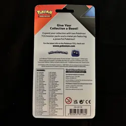 Pokemon Evolving Skies & Chilling Reign 2 Booster Pack Blister New SEALED w Pin - Image 2