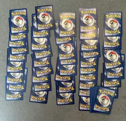 Lot of 46 Non-Basic Psysic Vintage Pokemon Cards, + 26 Basic Psychic Energy - Image 3