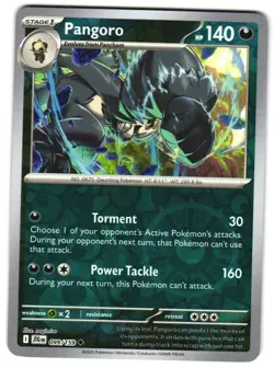 Pangoro 099/159 Reverse Holo SV09: Journey Together Pokemon TCG - Image 1