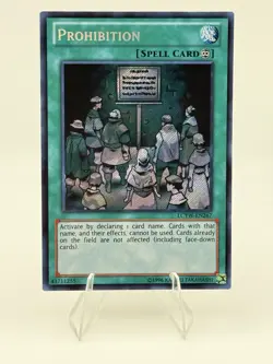 Yu-Gi-Oh! Prohibition LCYW-EN267 - Unlimited Edition SECRET RARE - NM/M - Image 1