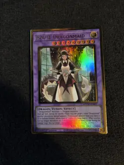 House Dragonmaid Maximum Gold MAGO-EN027 1st Edition Premium Gold NM Yu-Gi-Oh - Image 1