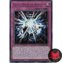 Yugioh Blast Held by Destiny MAMA-EN031 Ultra Rare 1st Edition NM - Image 1