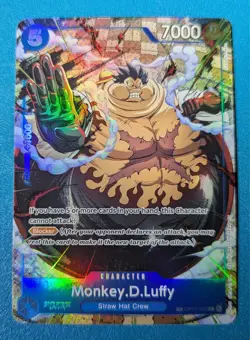 Monkey.D.Luffy #OP11-058 | OP13 Treasure Rare | One Piece Carrying On His Will - Image 1