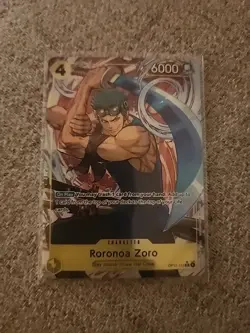 One Piece Roronoa Zoro OP15-113 SR (Alt Art) Adventure on KAMI's Island English - Image 1
