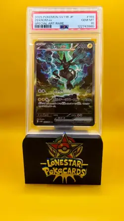 2025 POKEMON JPN SV11B-BLACK BOLT SPECIAL ART RARE #169 ZEKROM EX PSA 10 #169 - Image 1