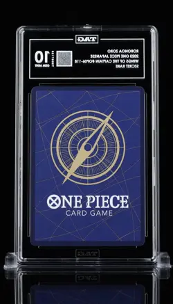 2023 One Piece JPN OP06-118 Roronoa Zoro Wings Of The Captain TAG 10 SEC #118 - Image 2