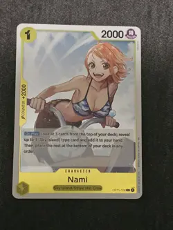Nami OP15-108 Adventure On Kamis Island One Piece TCG English Rare - Image 1