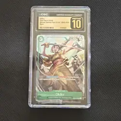 One Piece Okiku OP01-035 Rare Bandai Games Fest 23-24 CGC Pristine 10 - Image 1